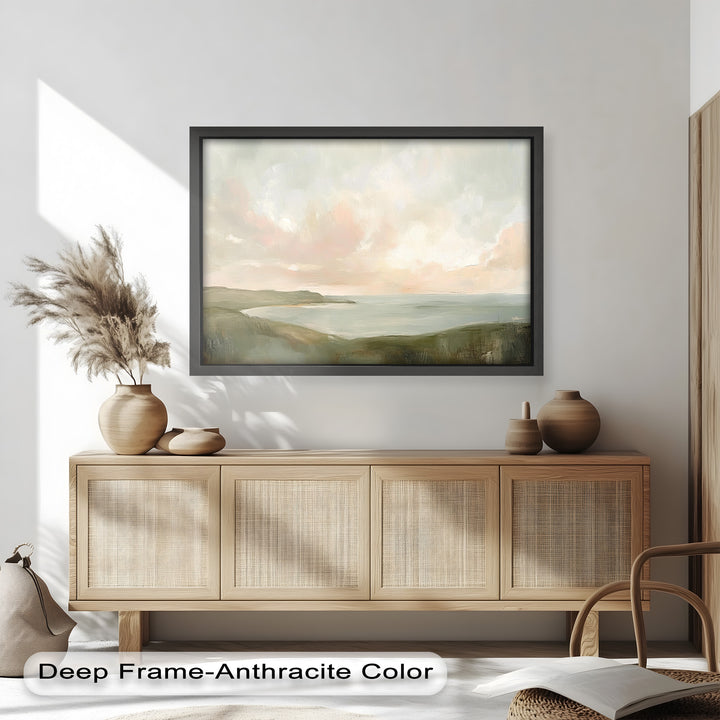 Sunset Oil Painting – Seascape Wall Art