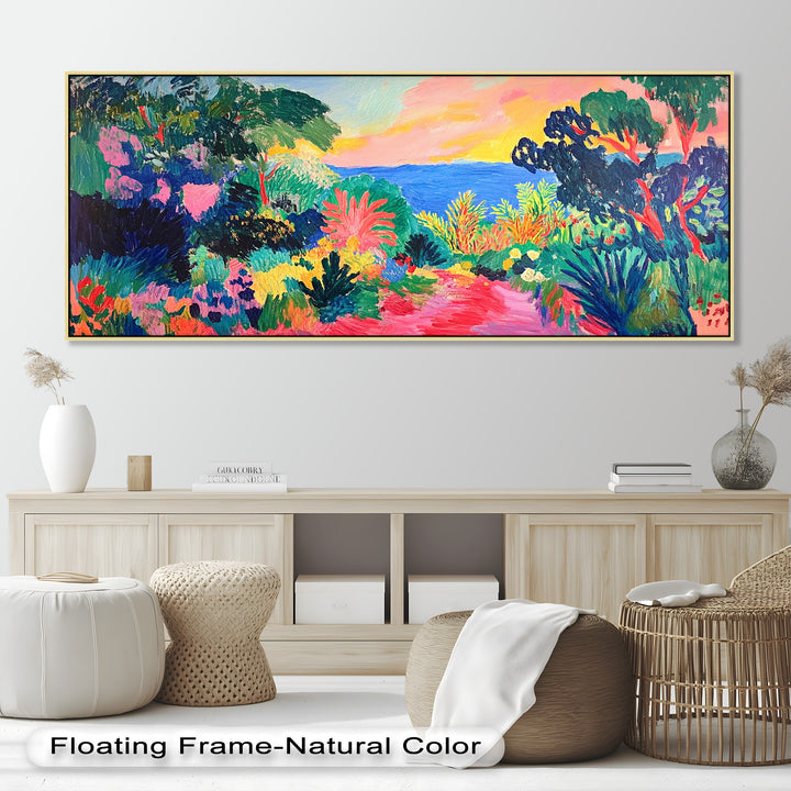 Path to Paradise – Fauvist Landscape Oil Painting