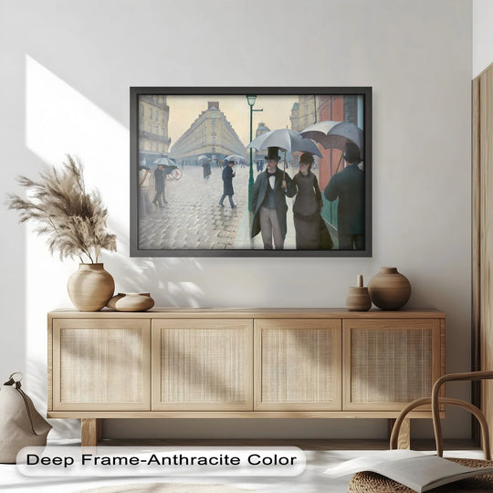 19th Century Street Scene - Historic Oil Painting - MyPhotoStation