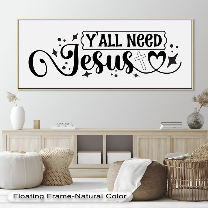 Be Still and Know – Christian Bible Verse Oil Painting
