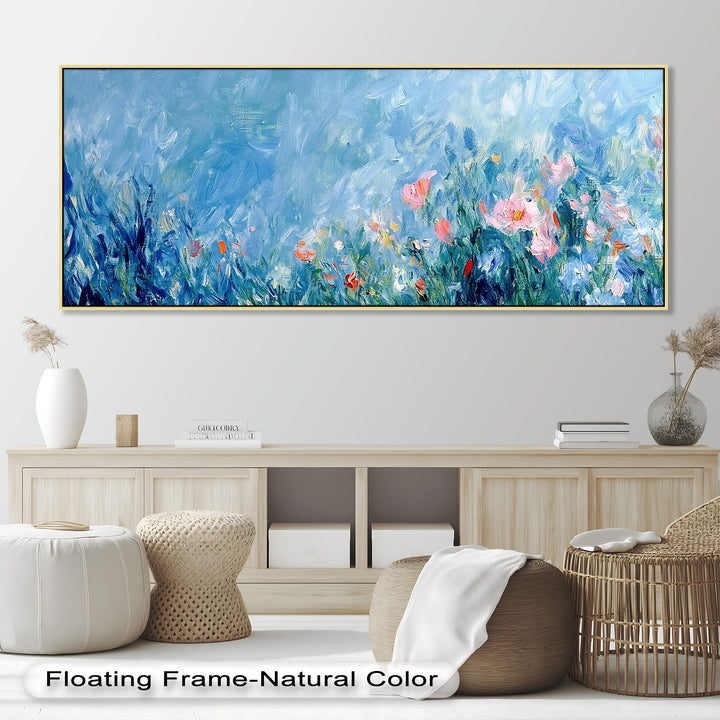 Abstract Floral - Impressionist Oil Painting