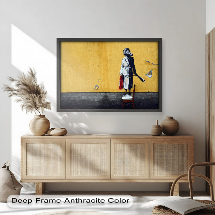 Domestic Rebellion – Banksy Oil Painting