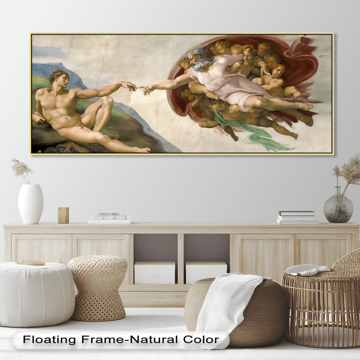 The Creation of Adam - Classicism Oil Painting