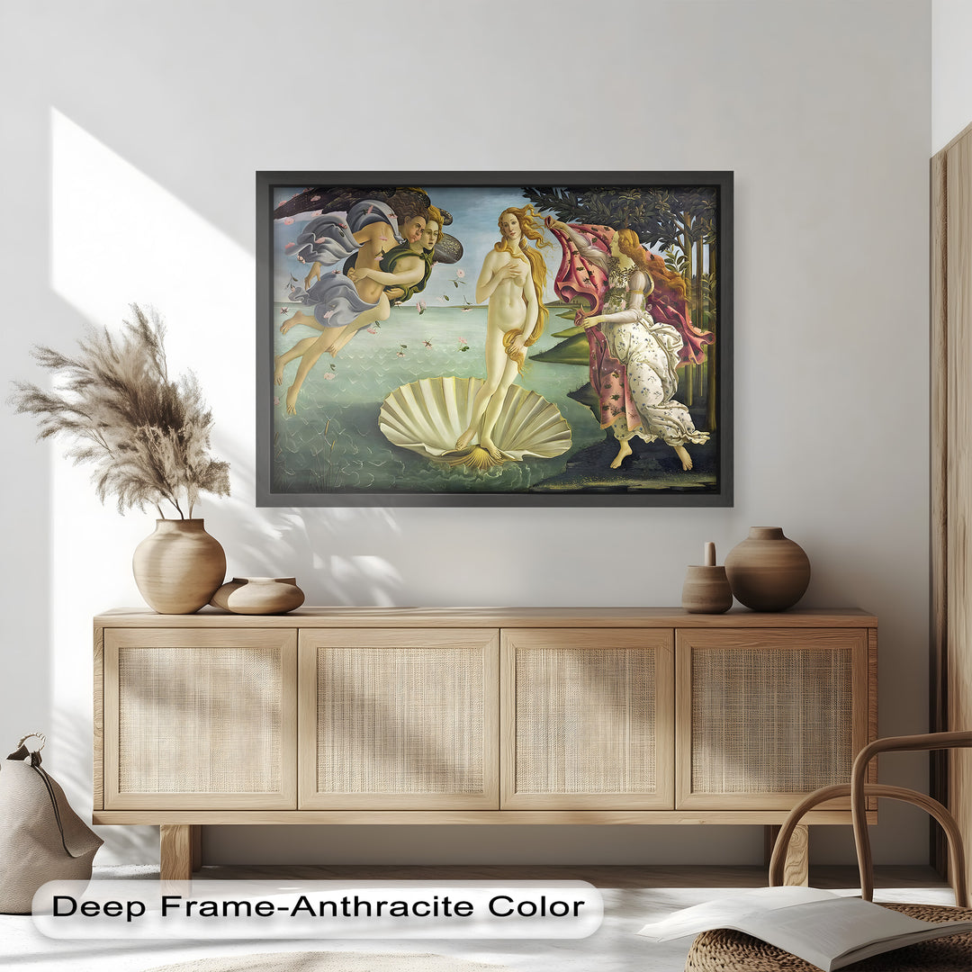 The Birth of Venus – Renaissance Nude Oil Painting
