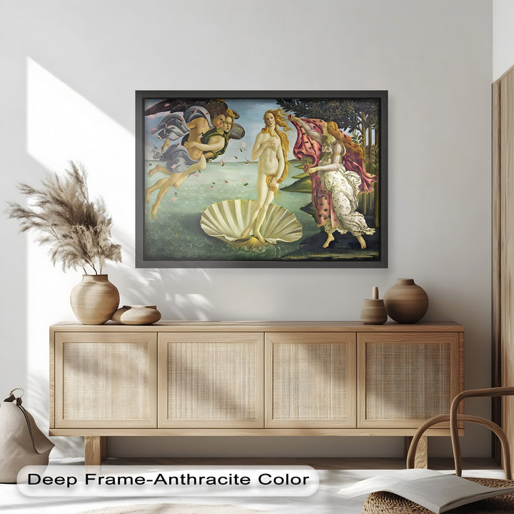 The Birth of Venus – Renaissance Nude Oil Painting