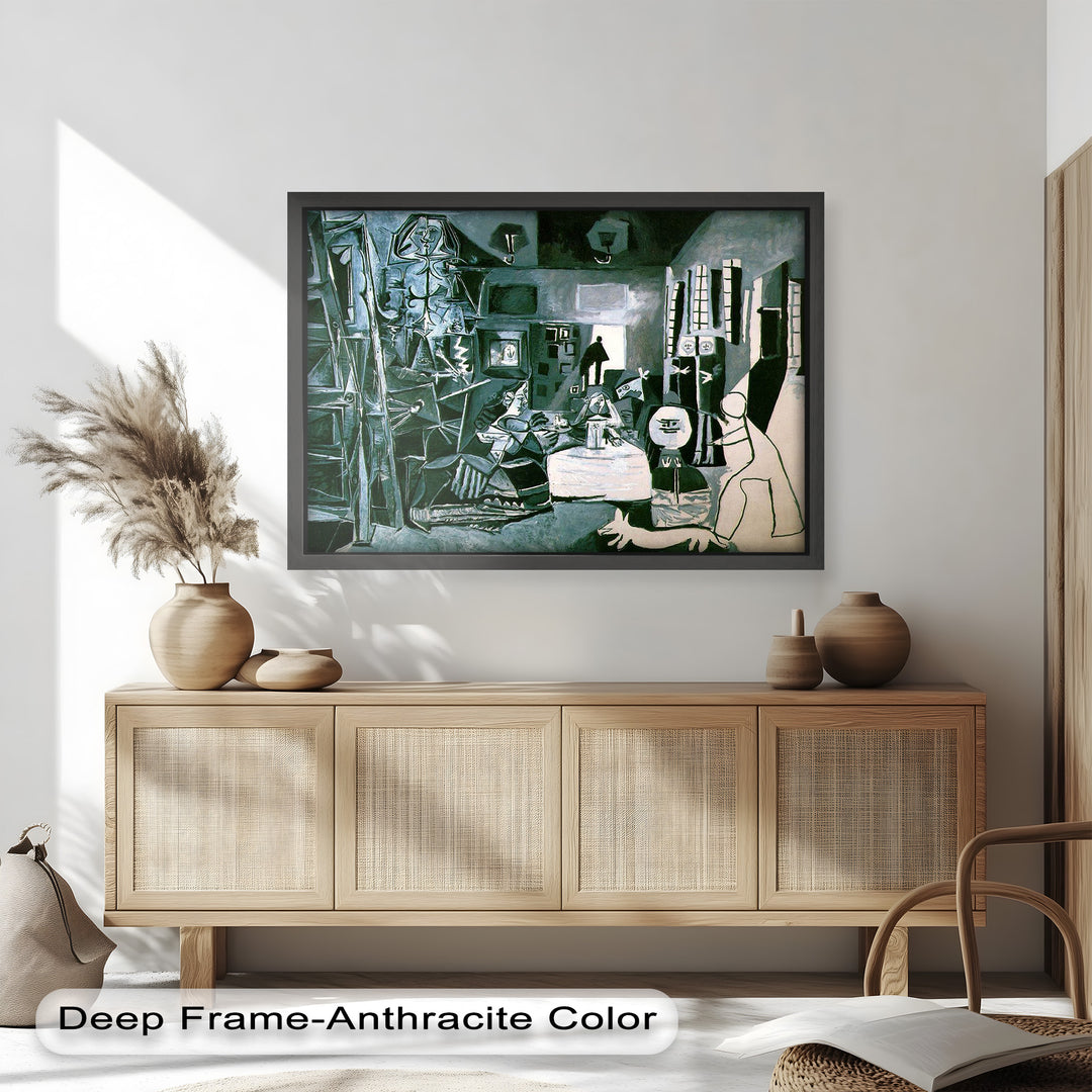 Las Meninas Reimagined by Pablo Picasso – Cubist Oil Painting