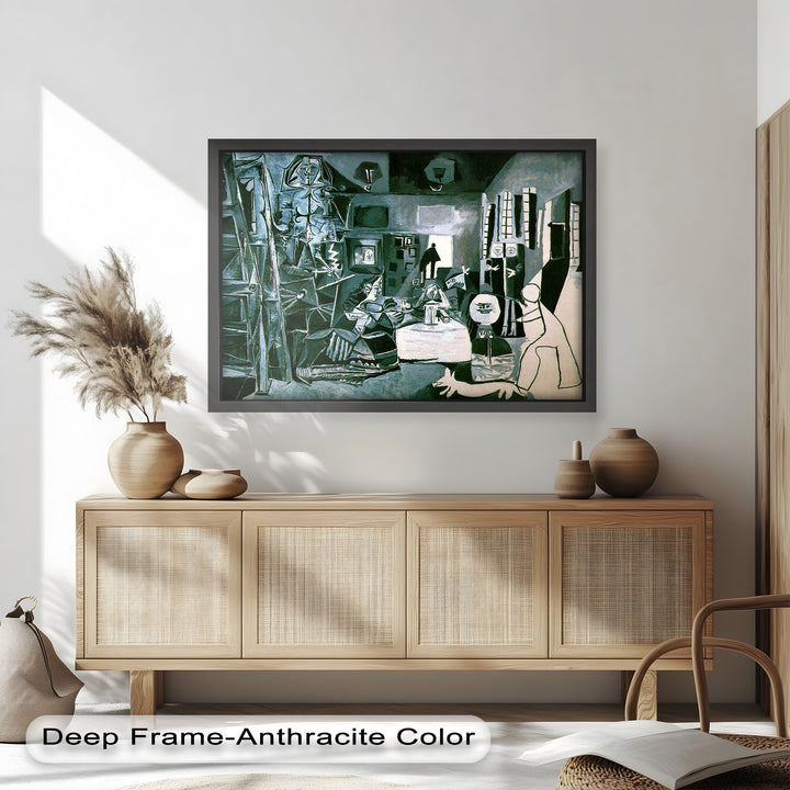 Las Meninas Reimagined by Pablo Picasso – Cubist Oil Painting