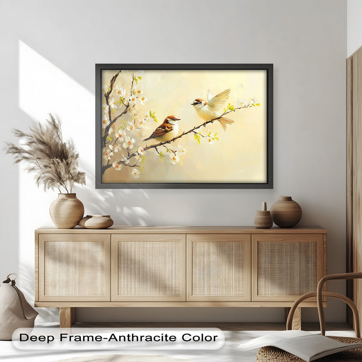 Spring Conversation – Animal Oil Painting
