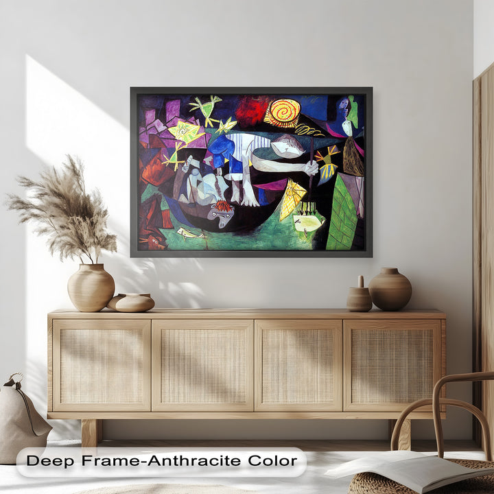 The Bathers by Pablo Picasso – Surreal Abstract Oil Painting