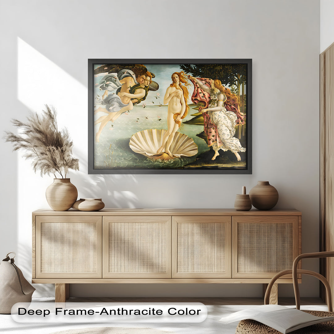 Die Geburt der Venus – Mythologische Eleganz Historisches Ölgemälde