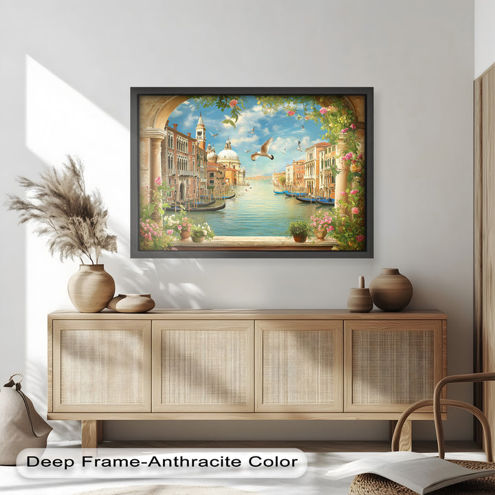 Venice Seaside – Stunning Italian Oil Painting