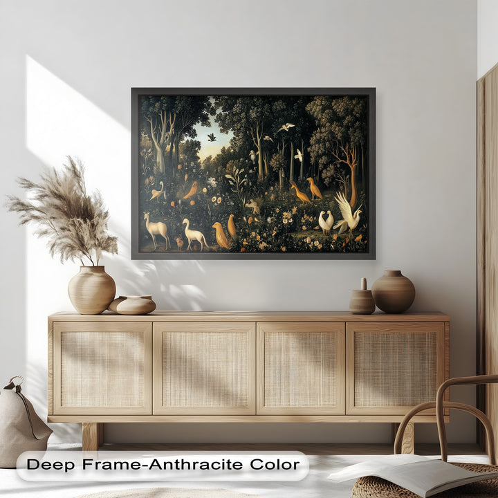 Garden of Grace – Birds Oil Painting
