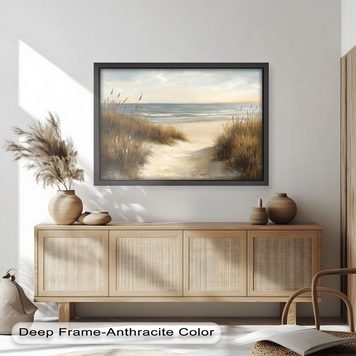 Ideal for coastal, boho, or nature-inspired interiors, this artwork brings warmth, calm, and timeless beauty to any room.