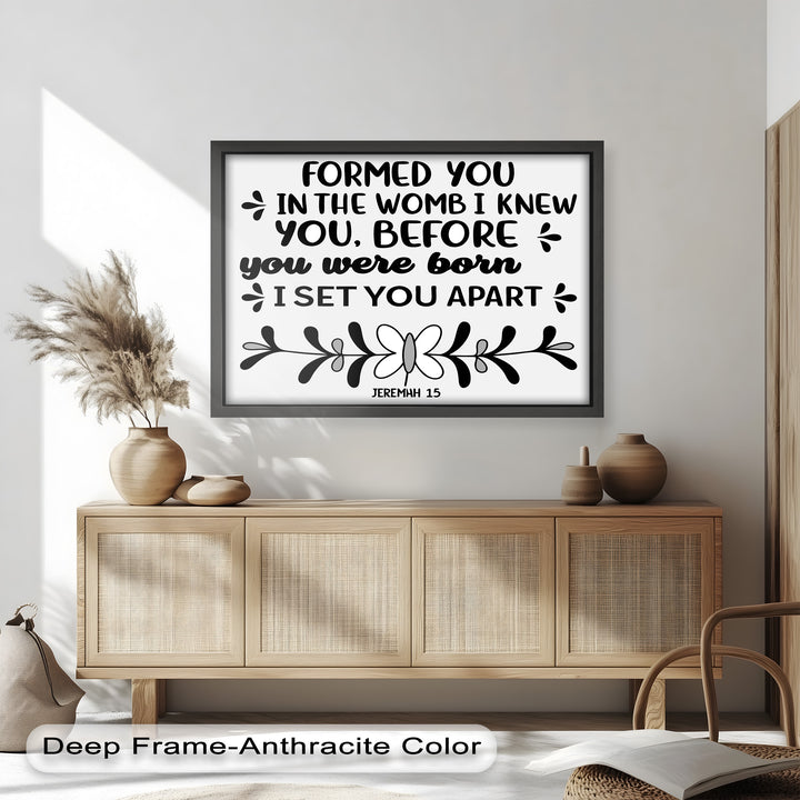 Before You Were Born – Jeremiah 1:5 Bible Oil Paintings