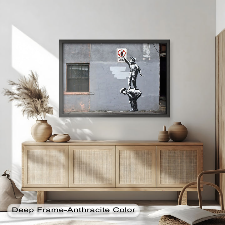 Climb for Expression – Banksy Oil Painting