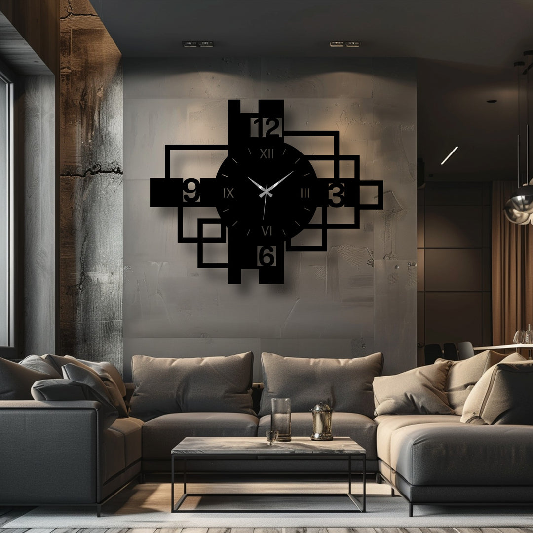 Croix cloutée–Puissant chrétien Décoration Murale Métal