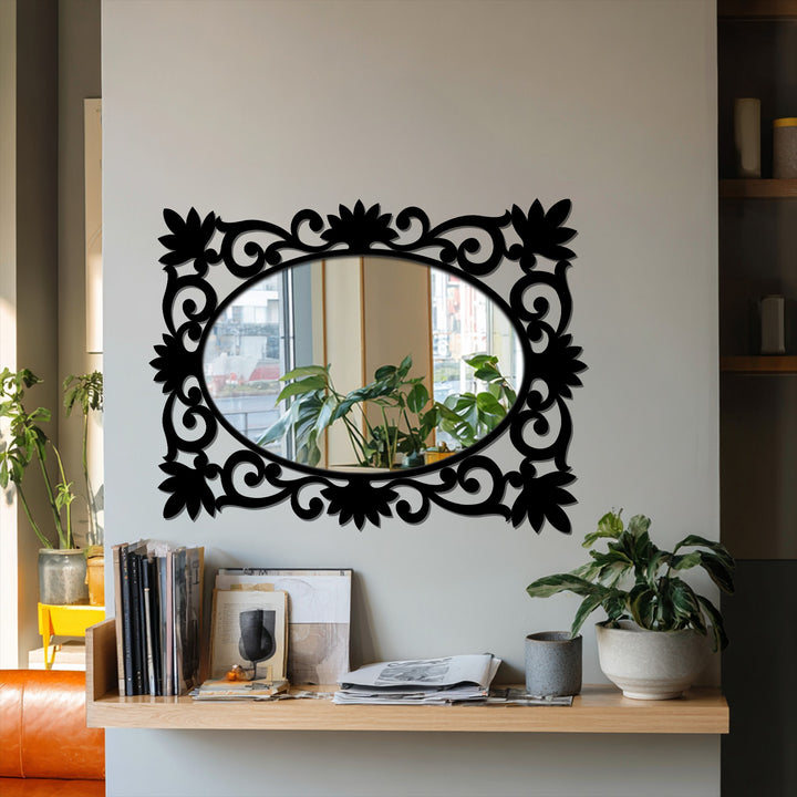 Living room decorative wall mirror