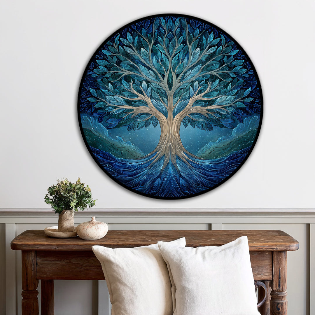 elegant circular wall decor
