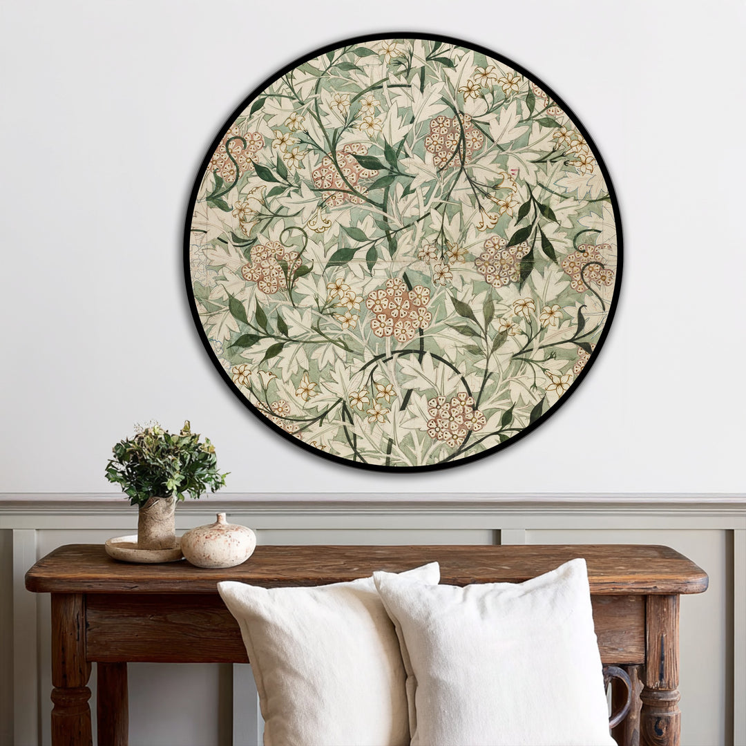 vintage flower wall art