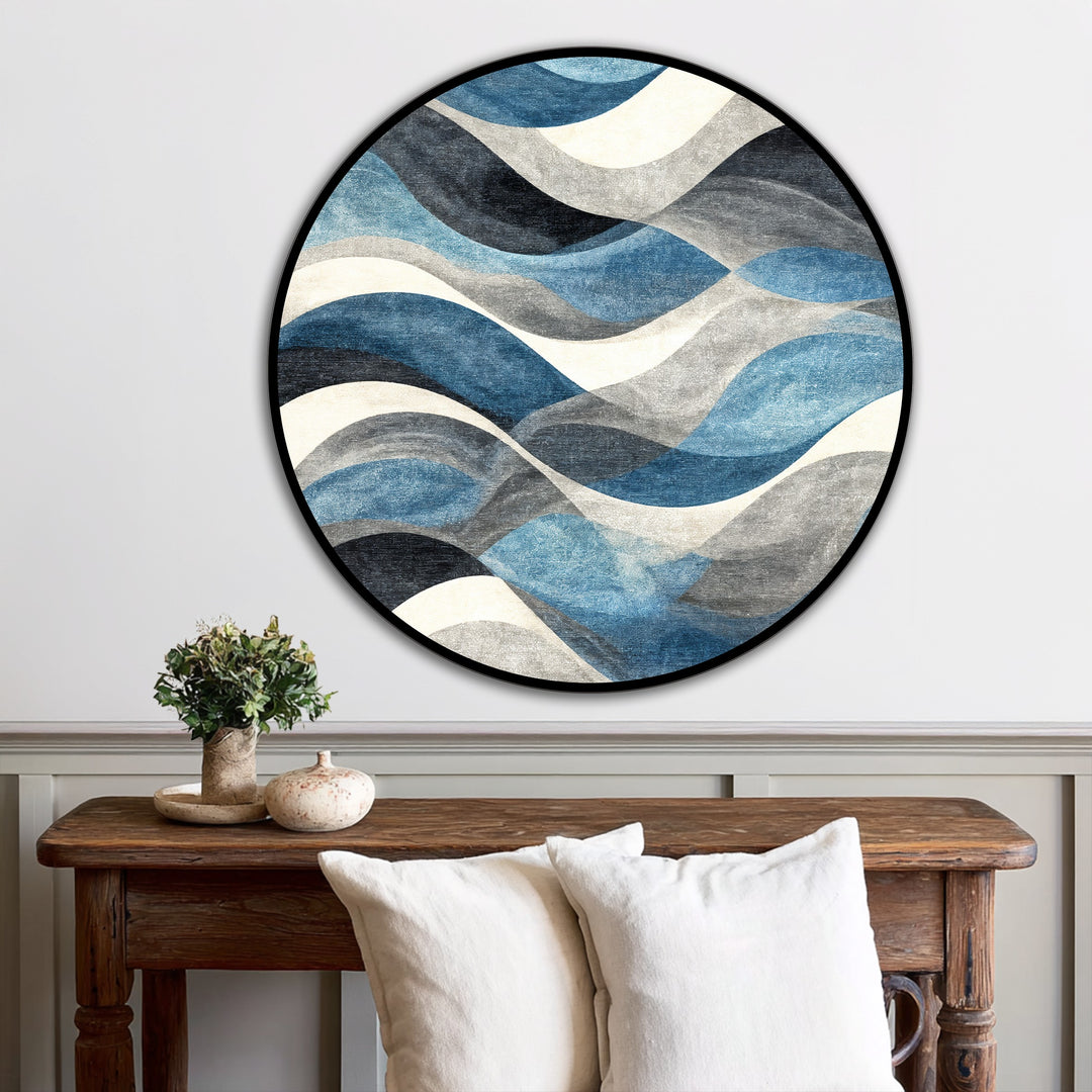 circular modern wall art