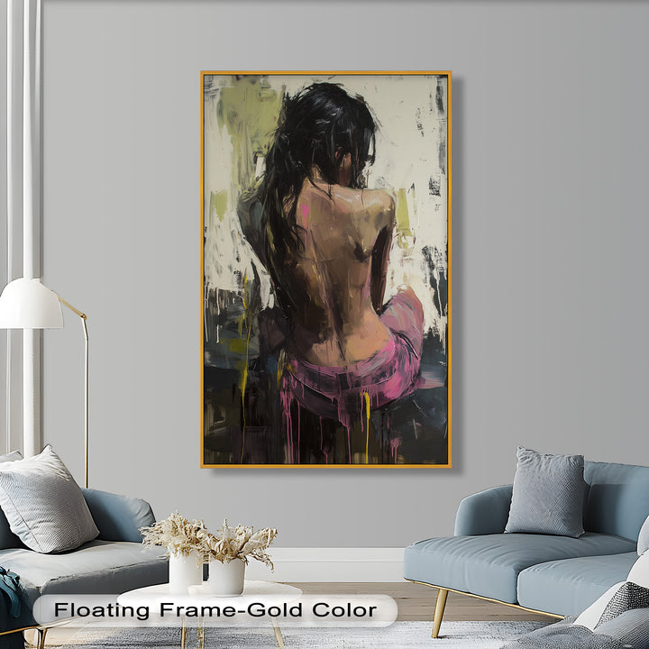 Whispers of Silence – Contemporary Figurative Nude Oil Painting