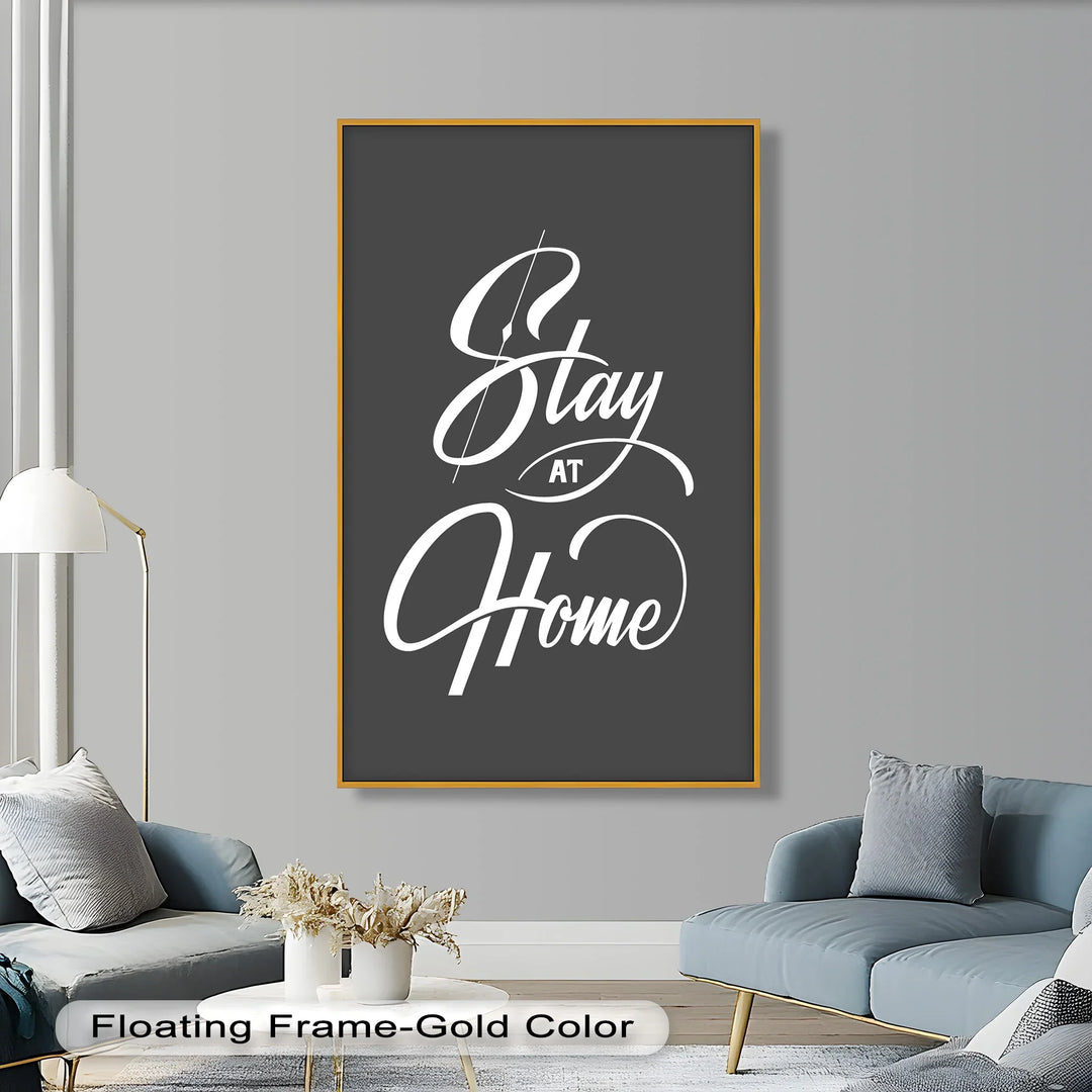 Stay at Home – Modern Oil Painting - MyPhotoStation