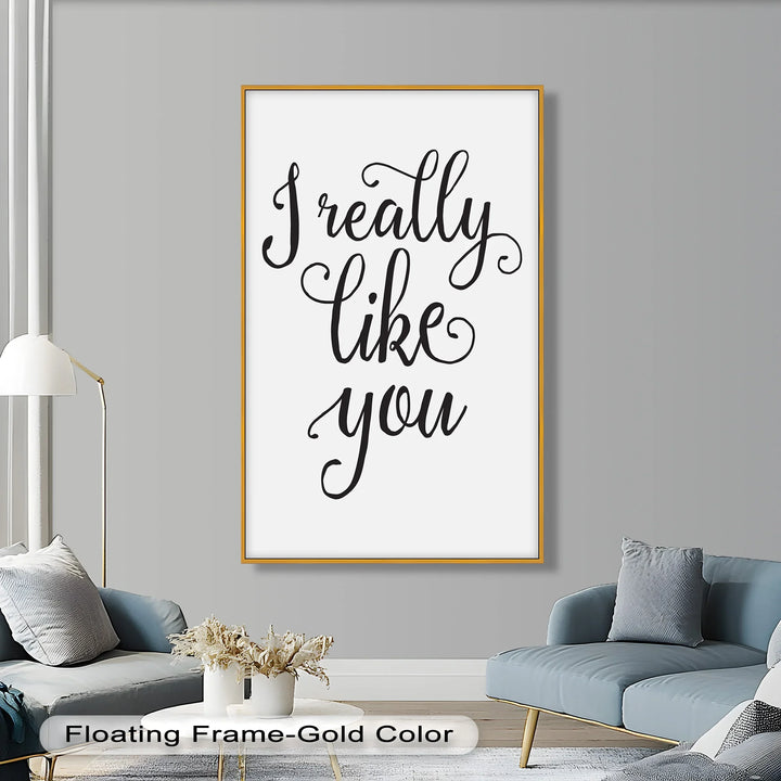 I Really Like You – Oil Painting - MyPhotoStation