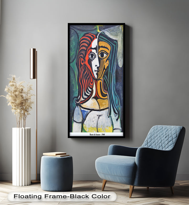 Dual Reflections – Picasso-Inspired Cubist Picasso Oil Painting