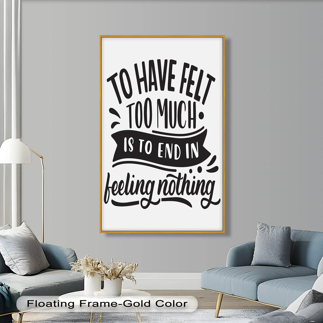 To Have Felt Too Much – Emotional Oil Painting - MyPhotoStation