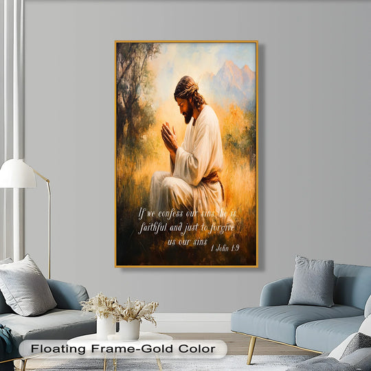 Faithful Forgiveness – Inspirational Religious Artwork
