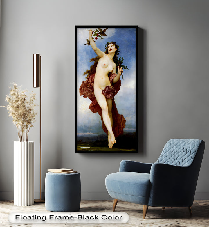 Goddess of the Air – Mythological Renaissance Oil Painting