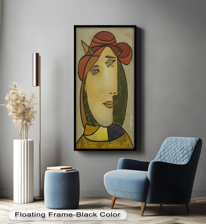 Muted Elegance – Picasso Style Oil Painting