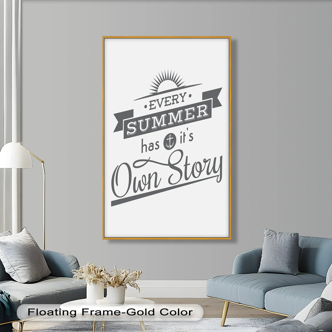 Every Summer Has Its Own Story – Oil Painting - MyPhotoStation