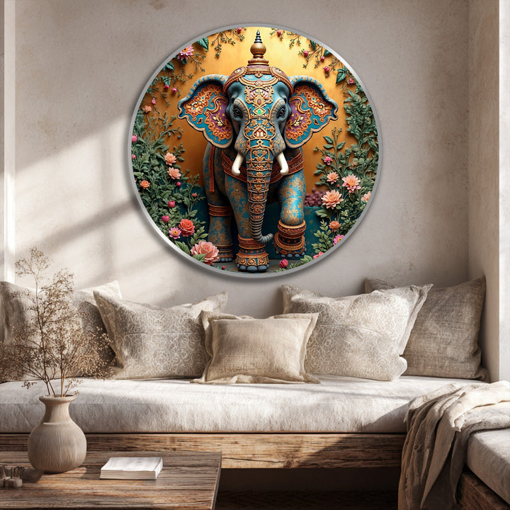 ganesha floral home decor
