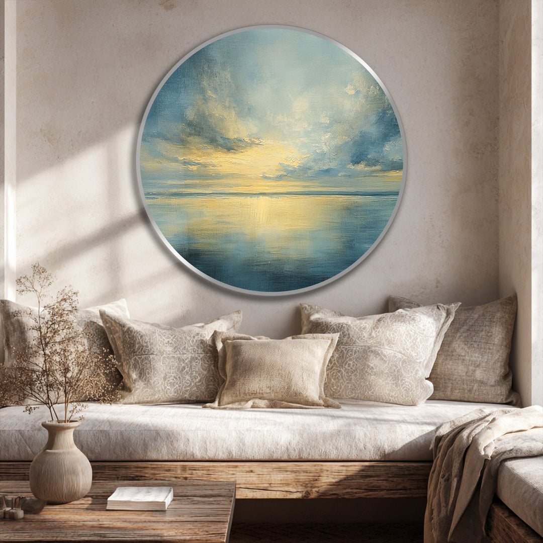 Quietud Dorada – Horizonte Tranquilo Ronda Cuadro al óleo