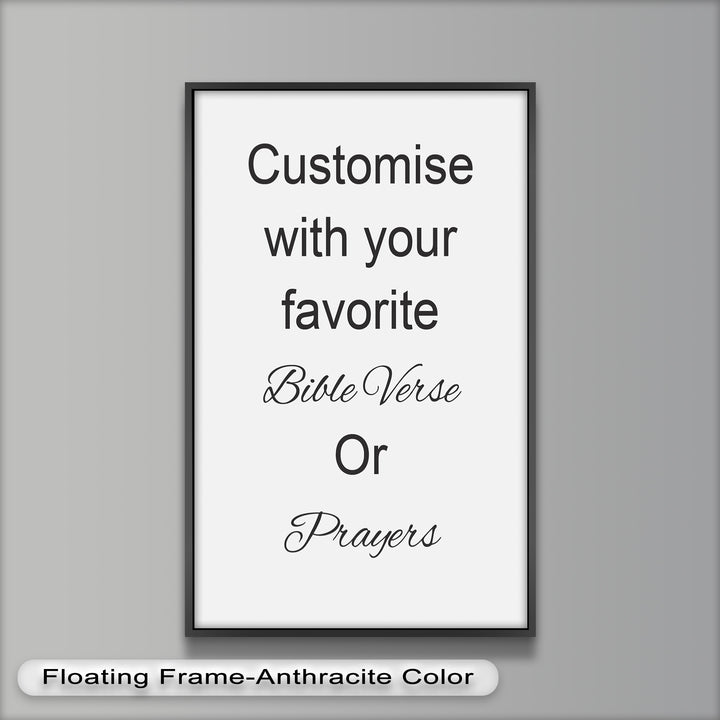 Custom Bible Verse Wall Art – Personalized Oil Painting
