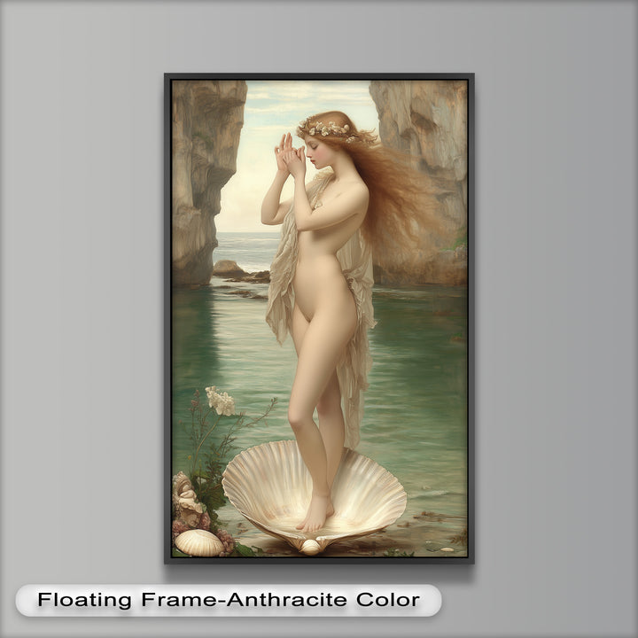 Birth of Grace – Renaissance-Inspired Venus Oil Painting