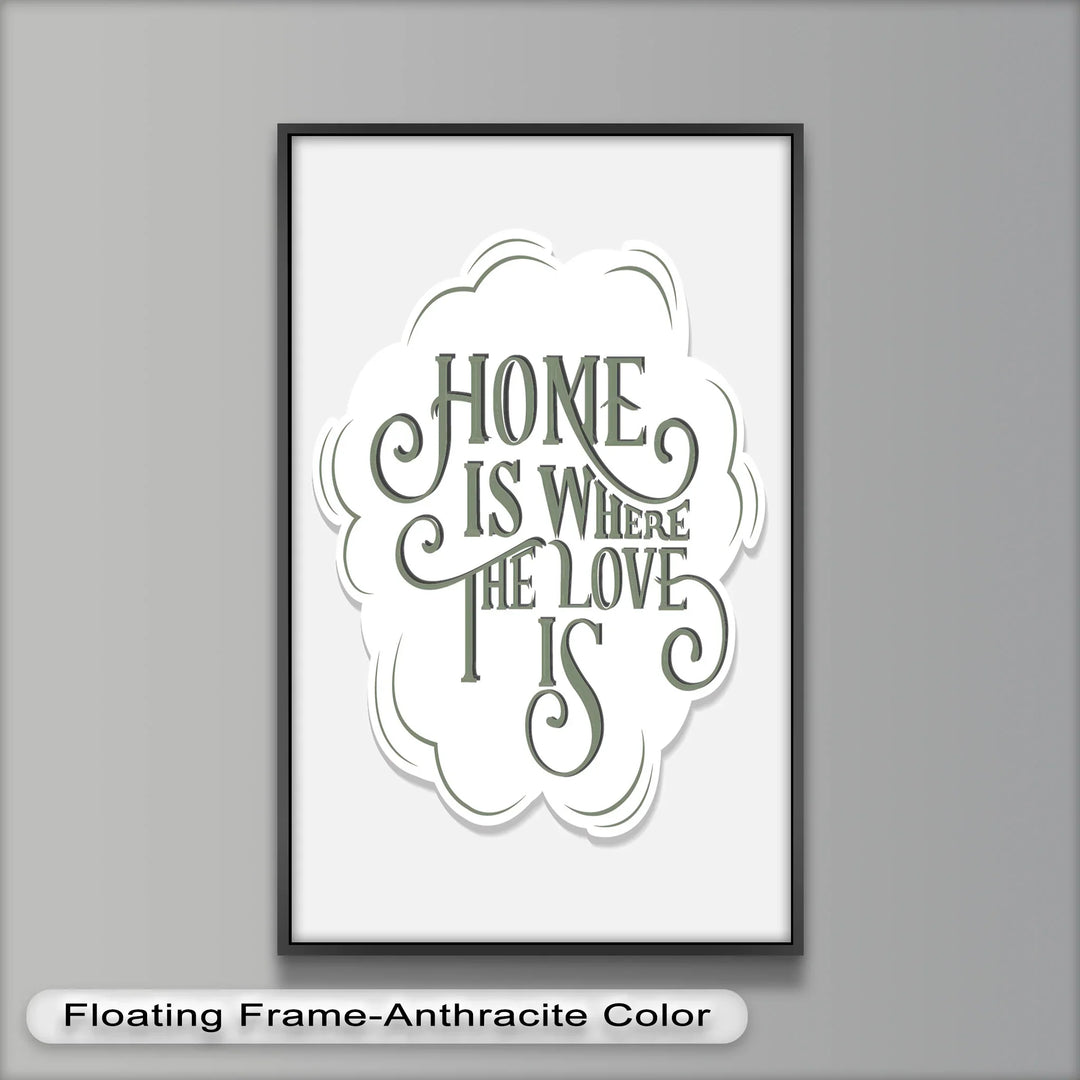 Home Is Where the Love Is – Oil Painting - MyPhotoStation