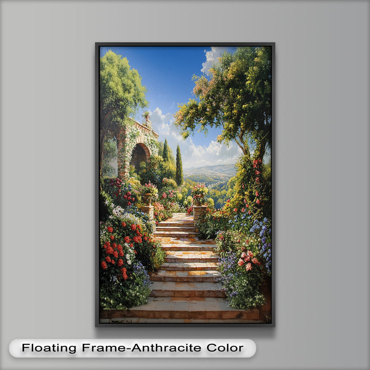 Garden of Eternal Bloom – Renaissance Oil Painting