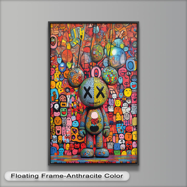 Mosaic Madness – KAWS Oil Painting