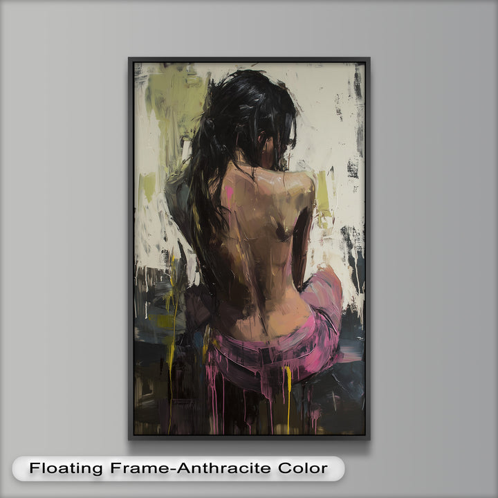 Whispers of Silence – Contemporary Figurative Nude Oil Painting