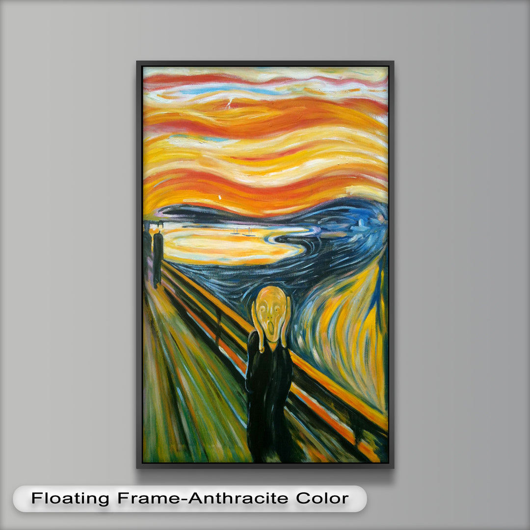 Echo of the Void – Expressionist Angst Picasso Oil Painting