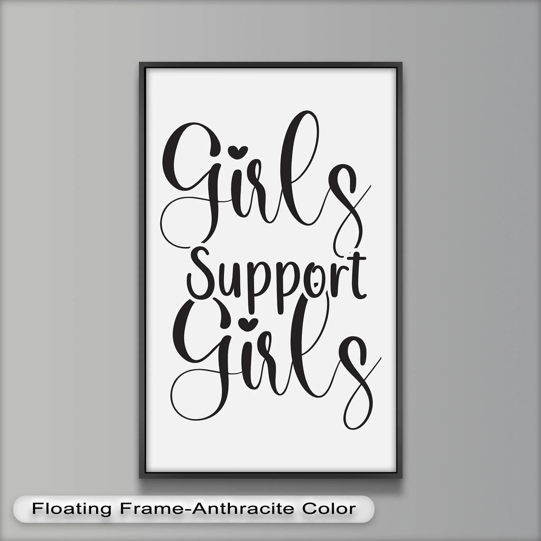 Girls Support Girls – Oil Painting - MyPhotoStation