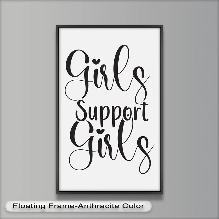 Girls Support Girls – Oil Painting - MyPhotoStation