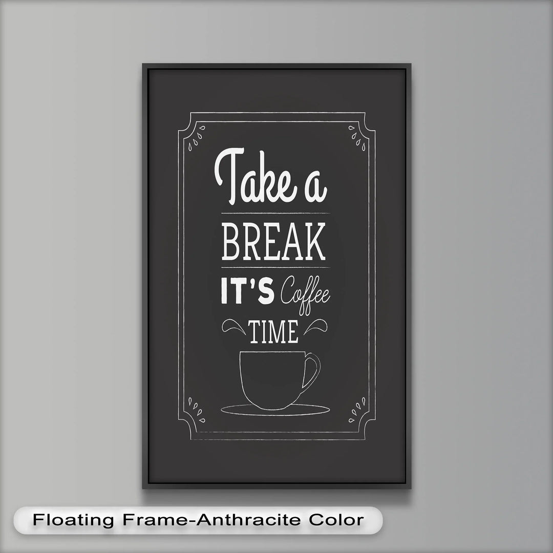 Take a Break – Coffee Time Oil Painting - MyPhotoStation