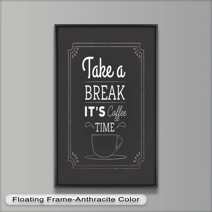 Take a Break – Coffee Time Oil Painting - MyPhotoStation