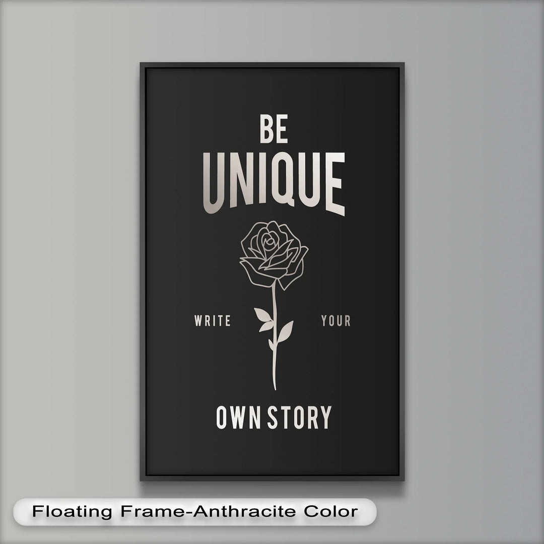 Be Unique – Inspirational Oil Painting - MyPhotoStation