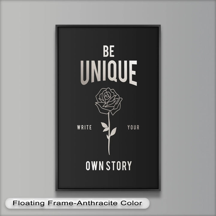 Be Unique – Inspirational Oil Painting - MyPhotoStation
