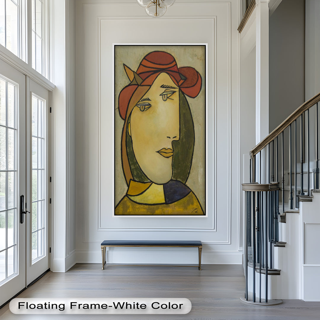 Muted Elegance – Picasso Style Oil Painting