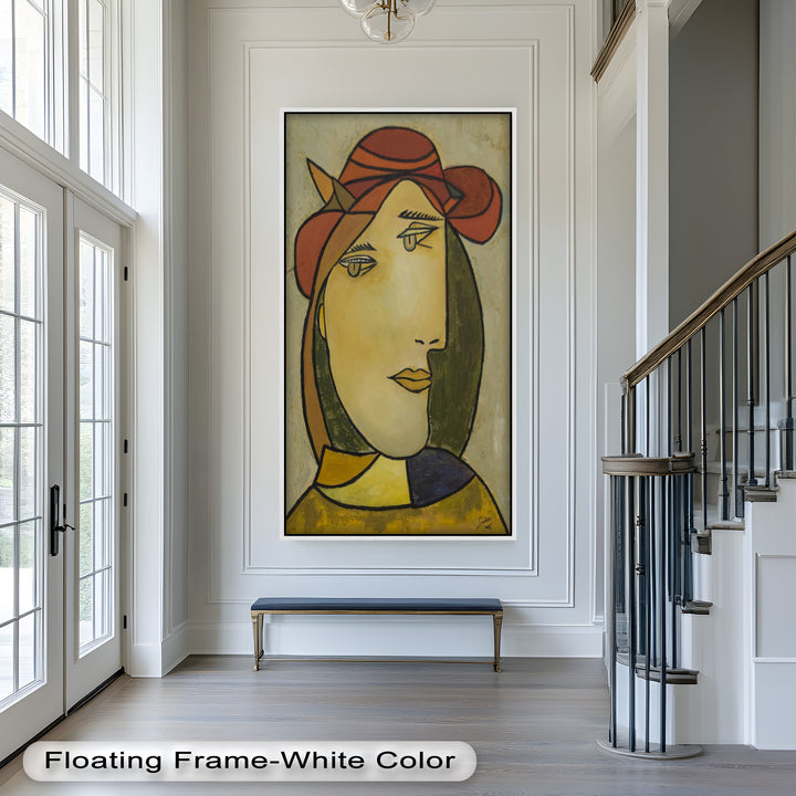 Muted Elegance – Picasso Style Oil Painting